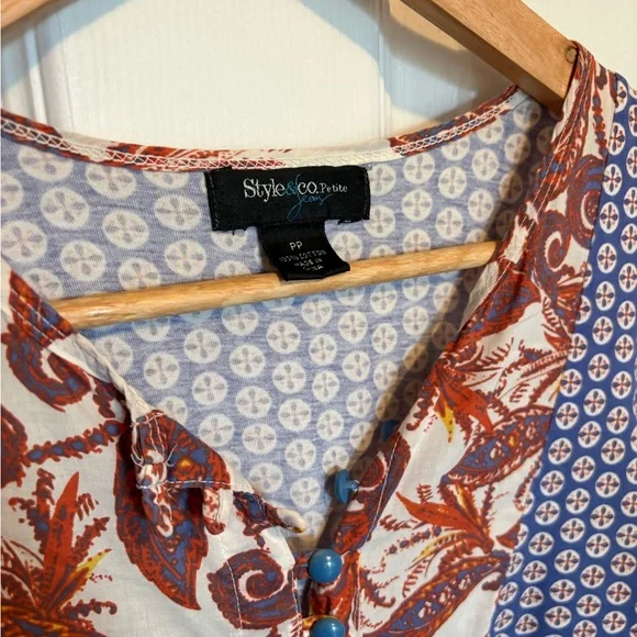 4/$25 Style & Co. Shirt - PP - Picture 3 of 6